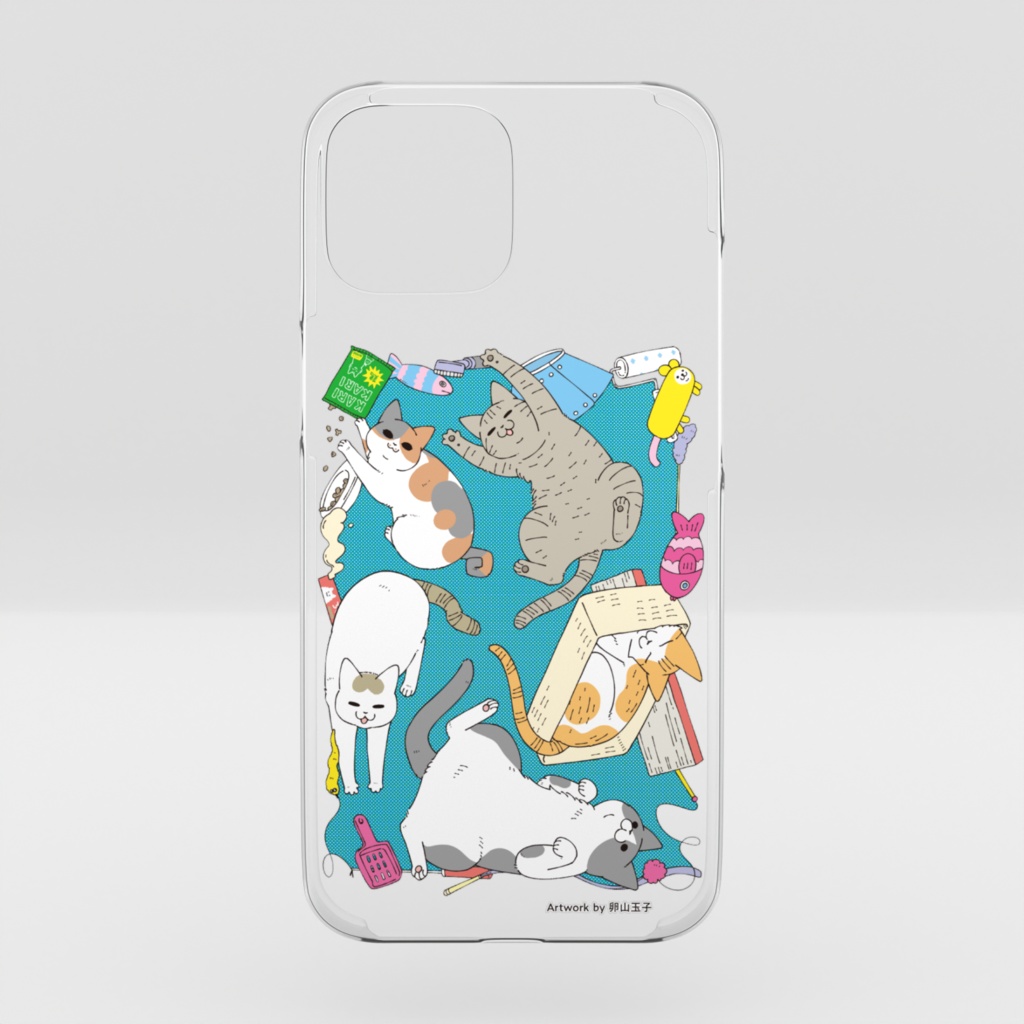 【BOOTH限定】クリアiPhoneケース<卵山玉子>