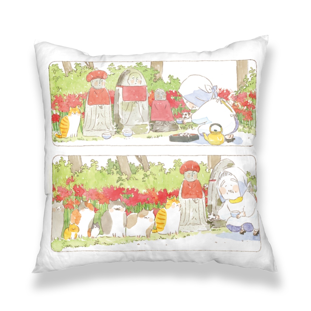 【BOOTH限定】クッションカバー<ねこまき>