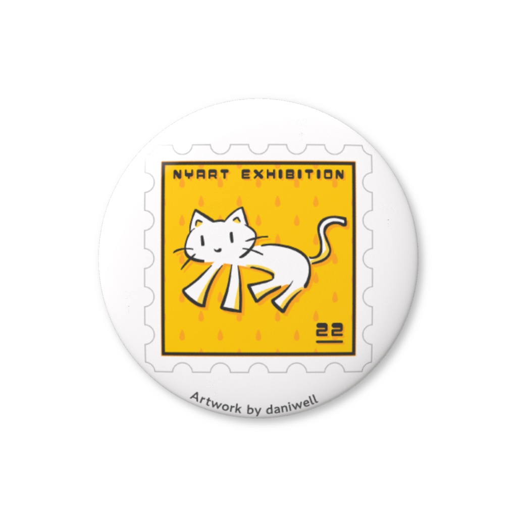 【BOOTH限定】缶バッジ(32㎜)<daniwell>
