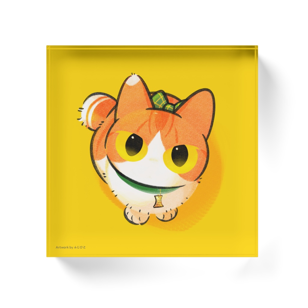 アクリルブロック<ふじひと>「最愛」