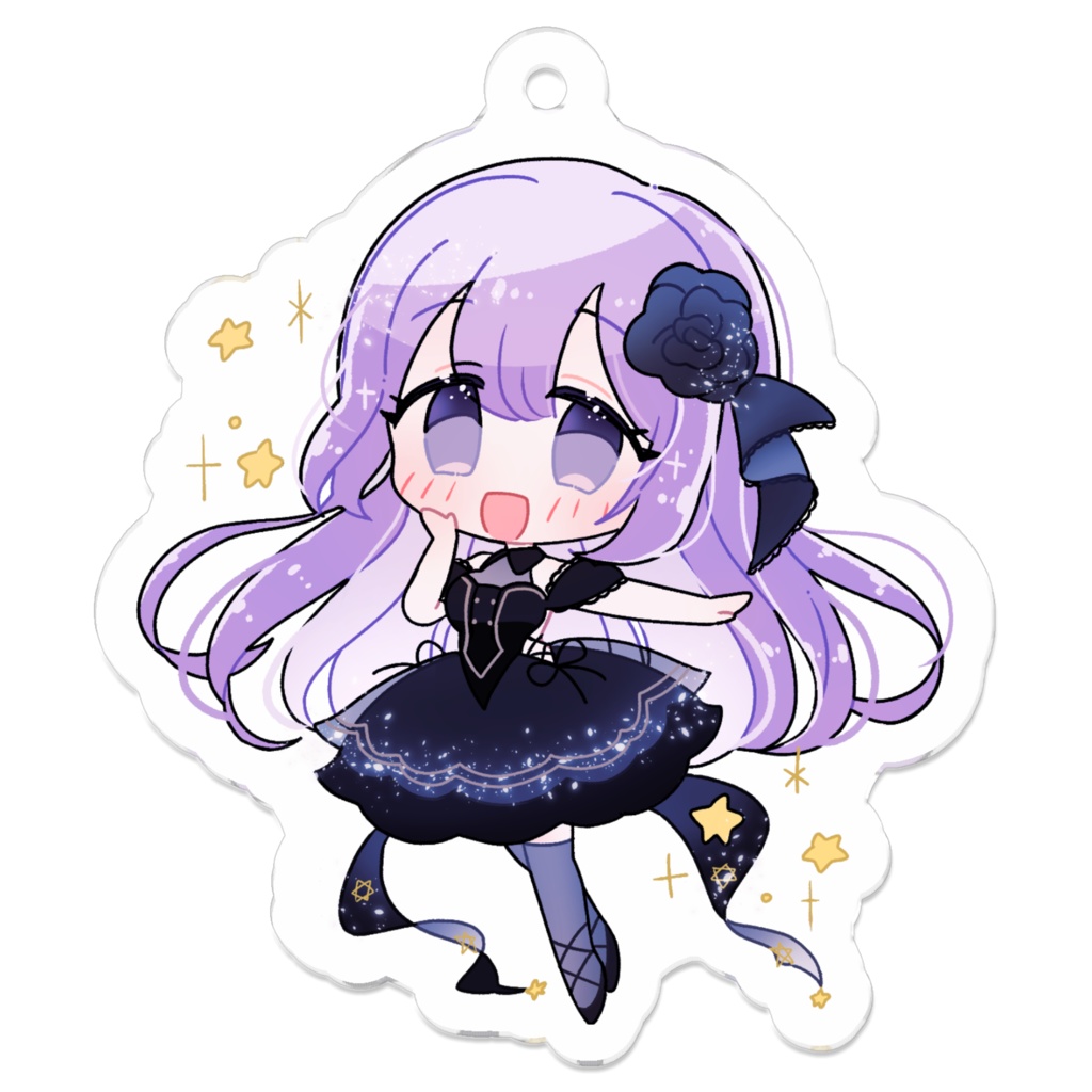朔栖まよ｜アクリルキーホルダー