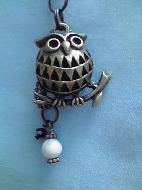 フクロウのストラップ