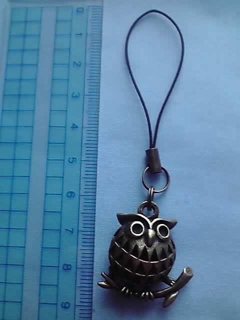 フクロウのストラップ