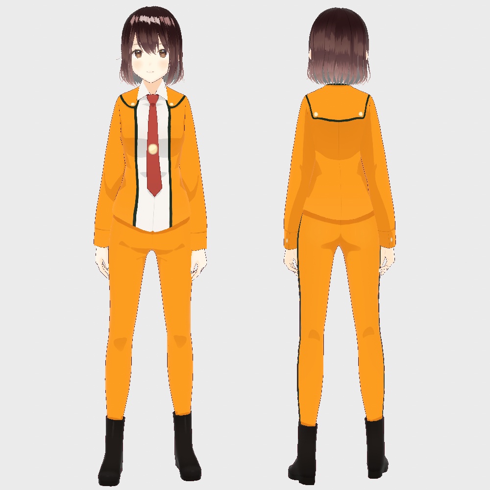 特捜隊の制服 (男女対応)【VRoid衣装】