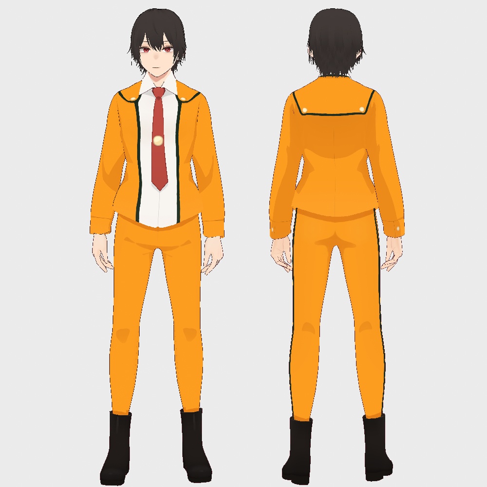 特捜隊の制服 (男女対応)【VRoid衣装】