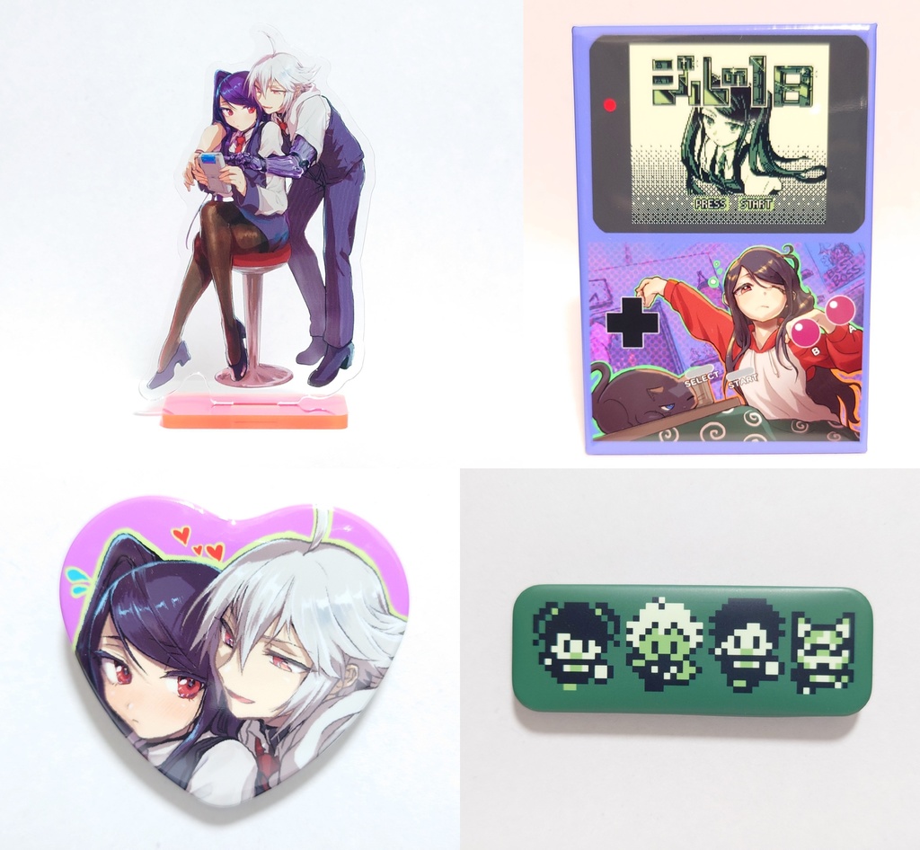 【C100】 アクリルスタンド&缶バッチセット