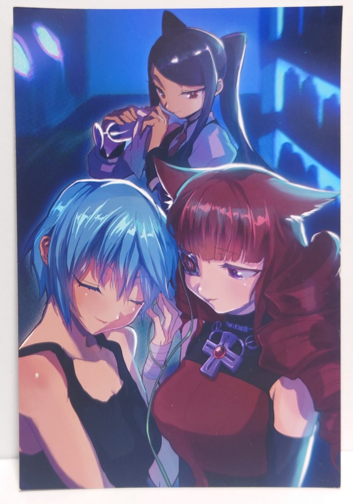 【C103】ドット絵シールセット+ポストカード(サントラDLコード付き)