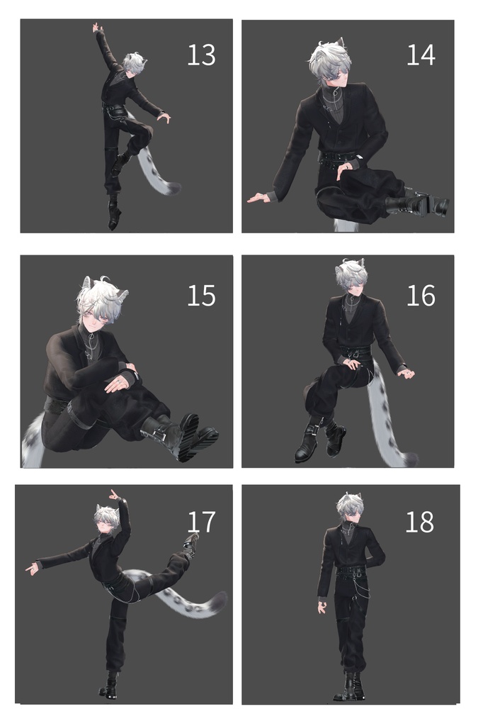 人物を綺麗に見せたいポーズ集