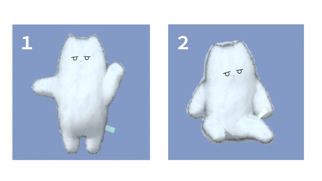 【ネコチヤン向け】何か使えるかもしれないポーズ集2