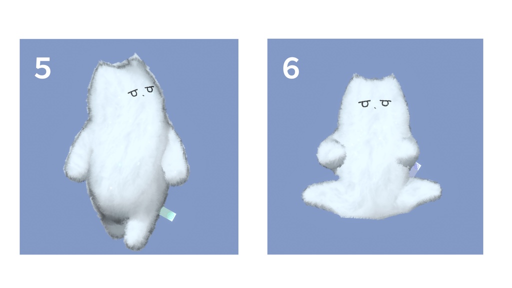 【ネコチヤン向け】何か使えるかもしれないポーズ集2