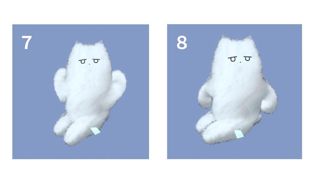 【ネコチヤン向け】何か使えるかもしれないポーズ集2