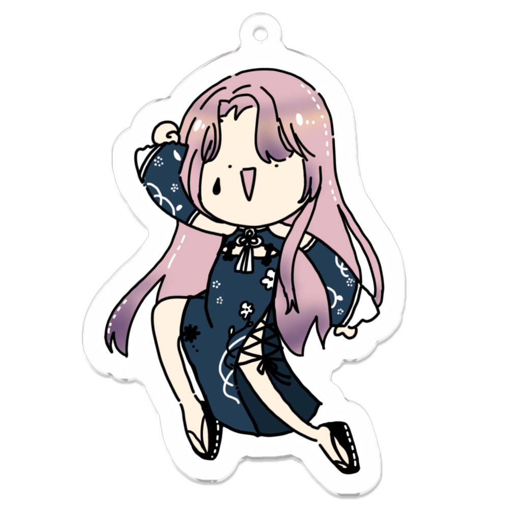 落書きチャイナアクキー