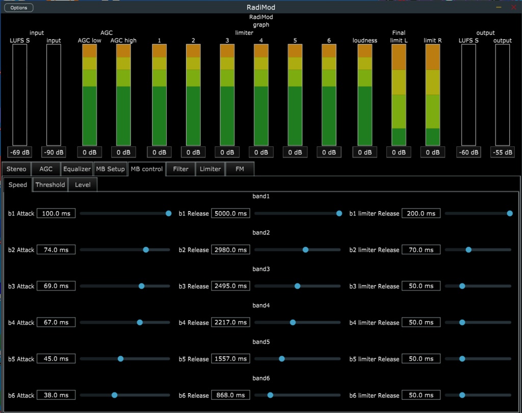 配信用 全自動音量・音質調整ソフトRadiMod audio processor