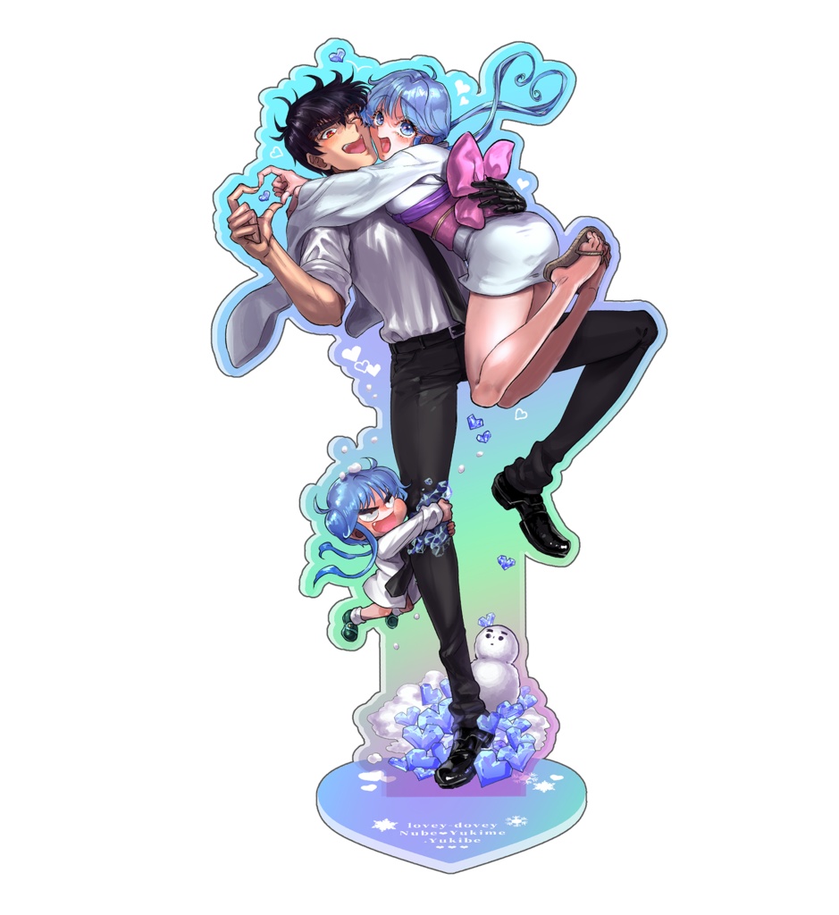 ぬゆきイチャラブ見せつけアクスタ