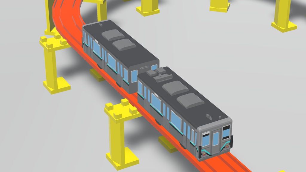 電車のおもちゃVer.現代の電車