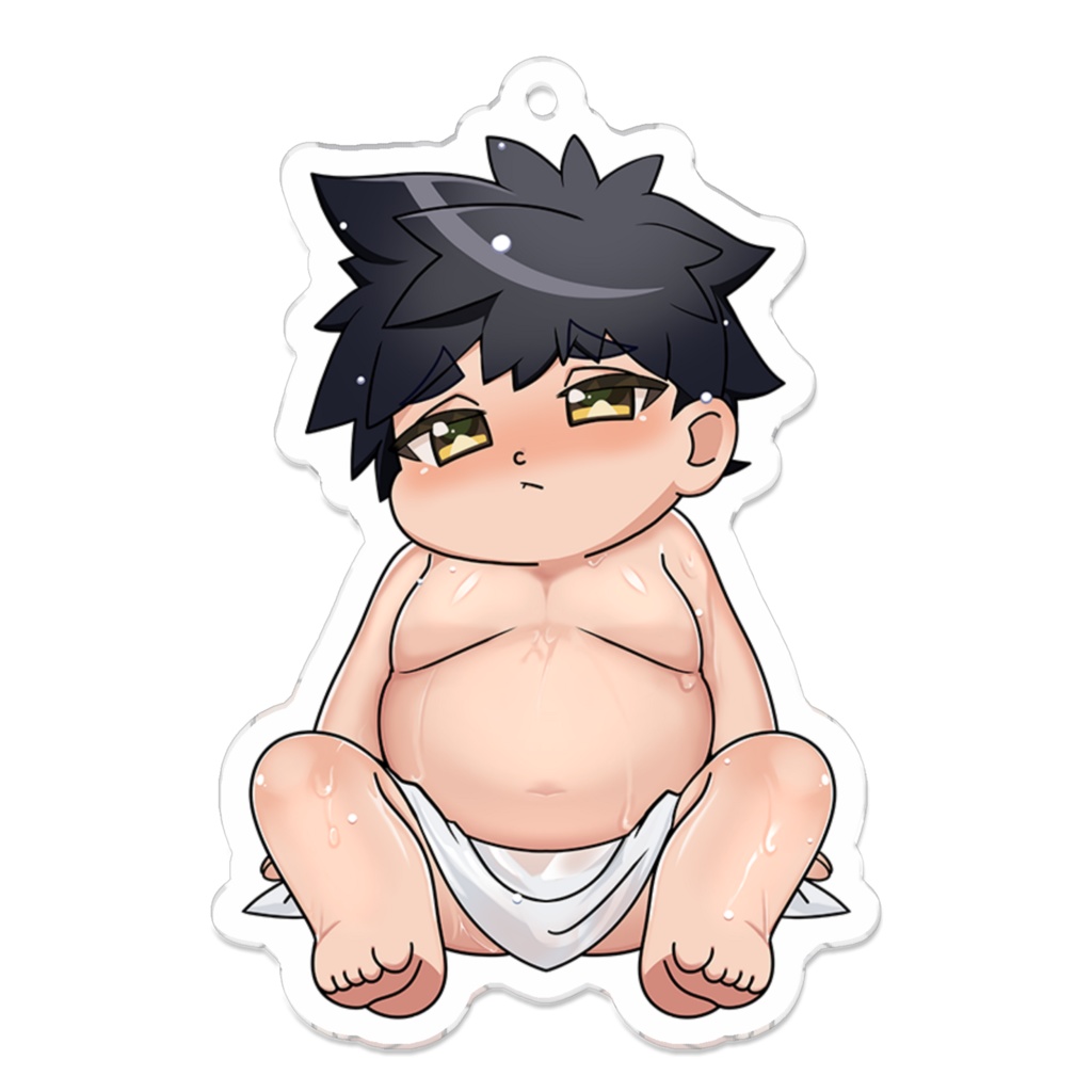 もるたのちびキャラアクキー(2025タオルver)