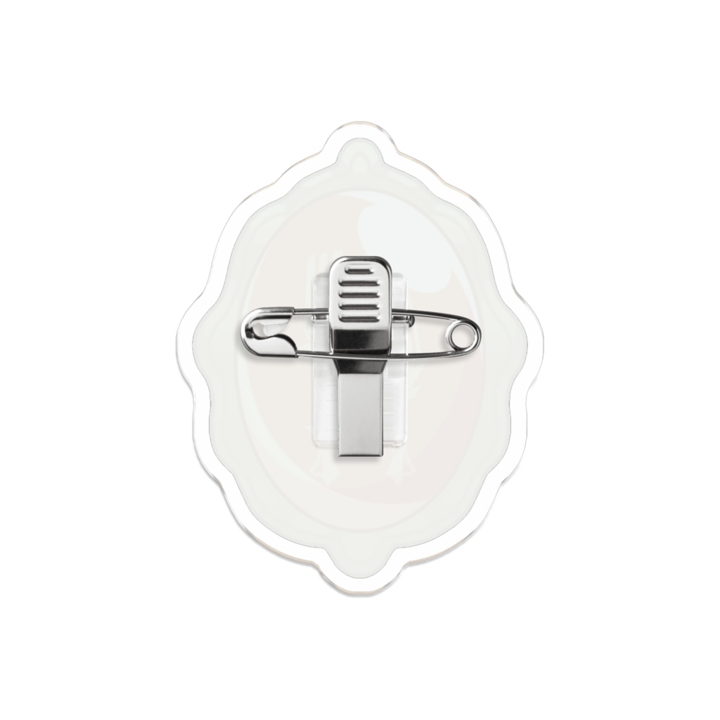 蜜月にいろ おそろいブローチ