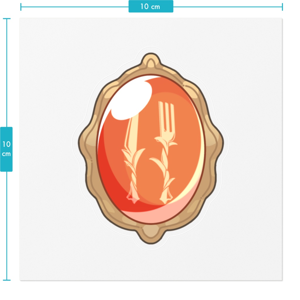 蜜月にいろ ぶろーちすてっかー