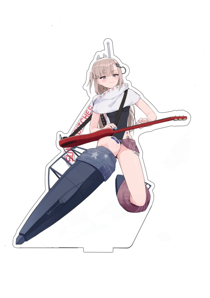 ギター Wahoo アクリルフィギュア