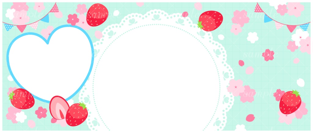 【IRIAM素材】アイコンリング&IRIAMヘッダー素材