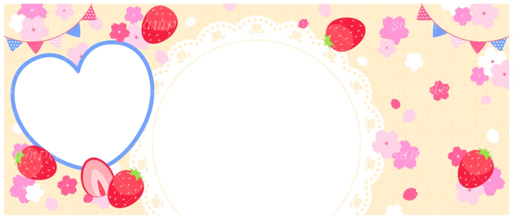 【IRIAM素材】アイコンリング&IRIAMヘッダー素材