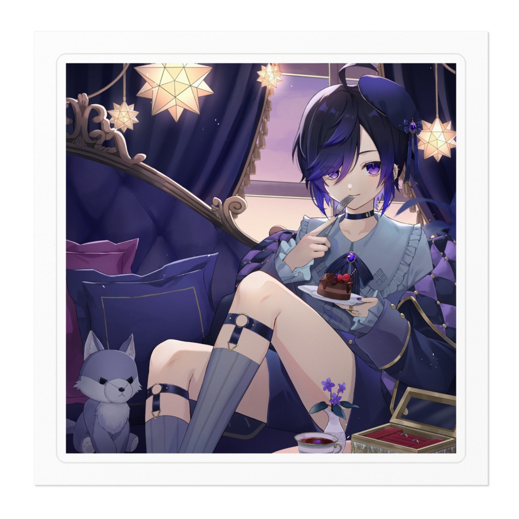 2周年記念 ステッカー