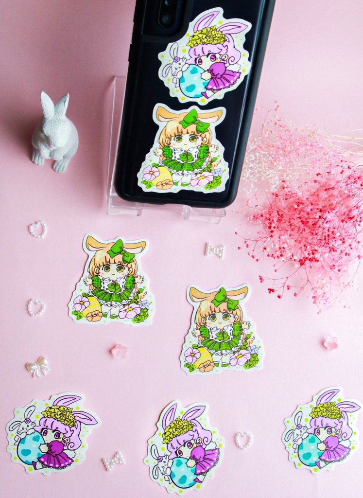 【御姫様倶楽部】Easter Party 2024 ステッカー