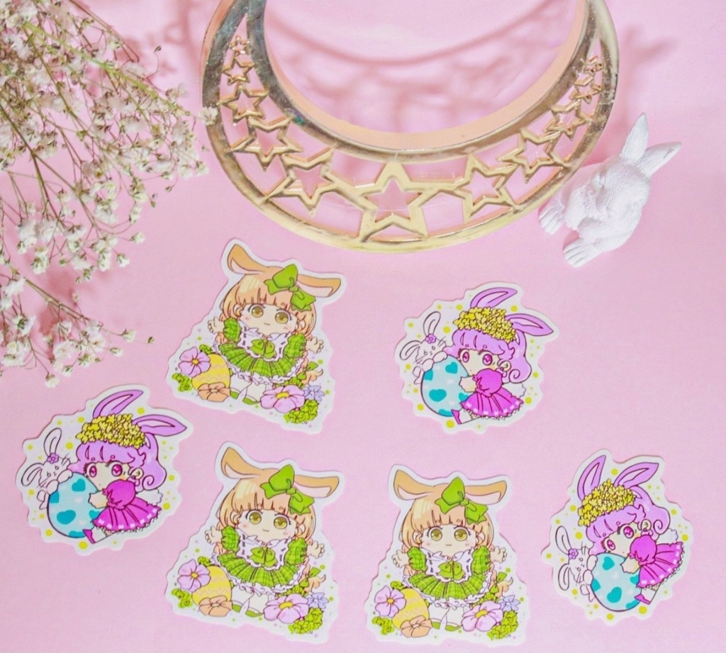 【御姫様倶楽部】Easter Party 2024 ステッカー