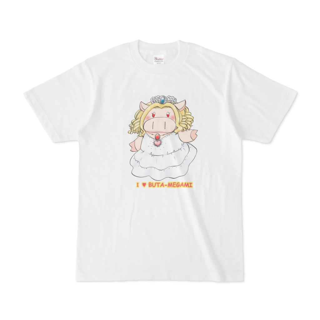 豚女神Tシャツ