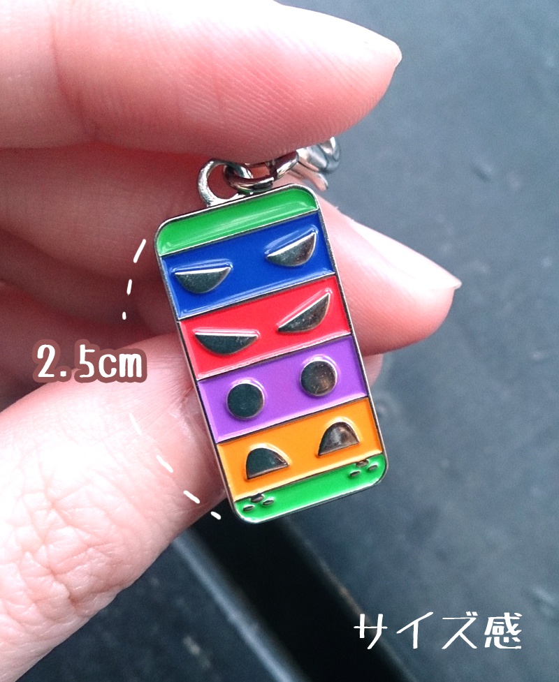 TMNTメタルチャーム