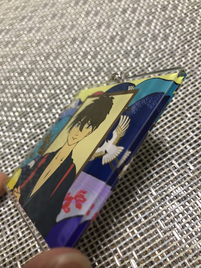 新機動戦記ガンダムW×和柄【デュオ】アクリルキーホルダー