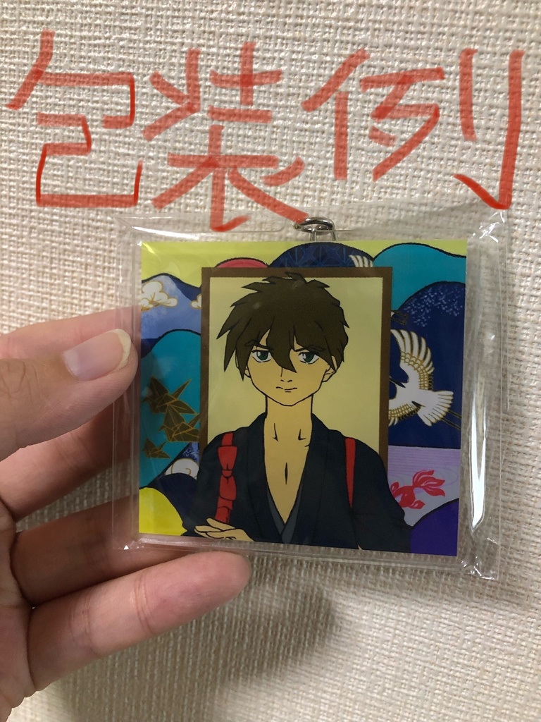 新機動戦記ガンダムW×和柄【デュオ】アクリルキーホルダー