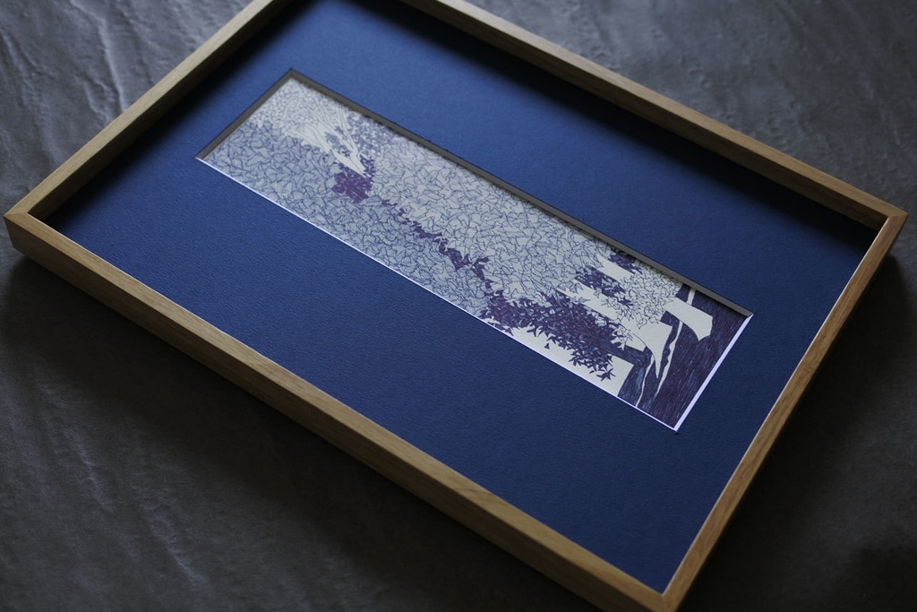 《木の絵》長方形 no.1 複製画