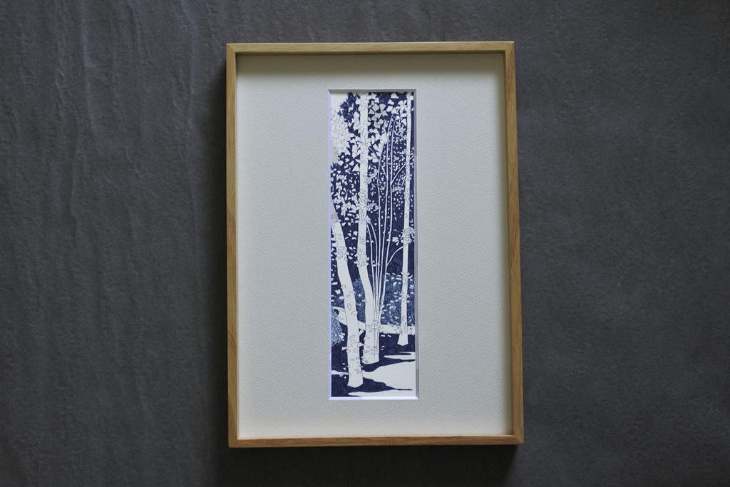 《木の絵》長方形no.3 複製画