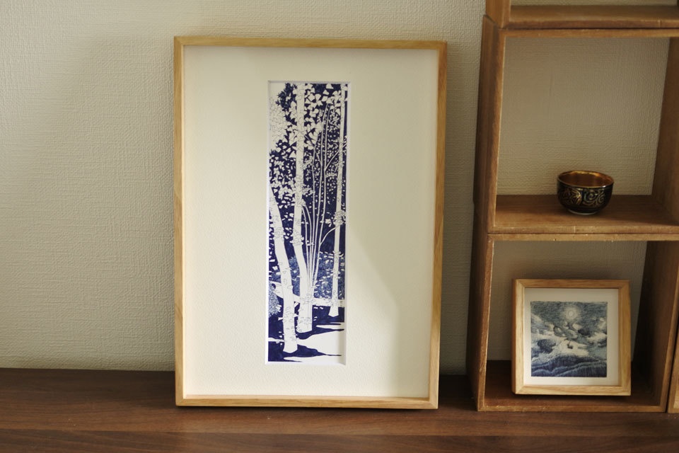 《木の絵》長方形no.3 複製画
