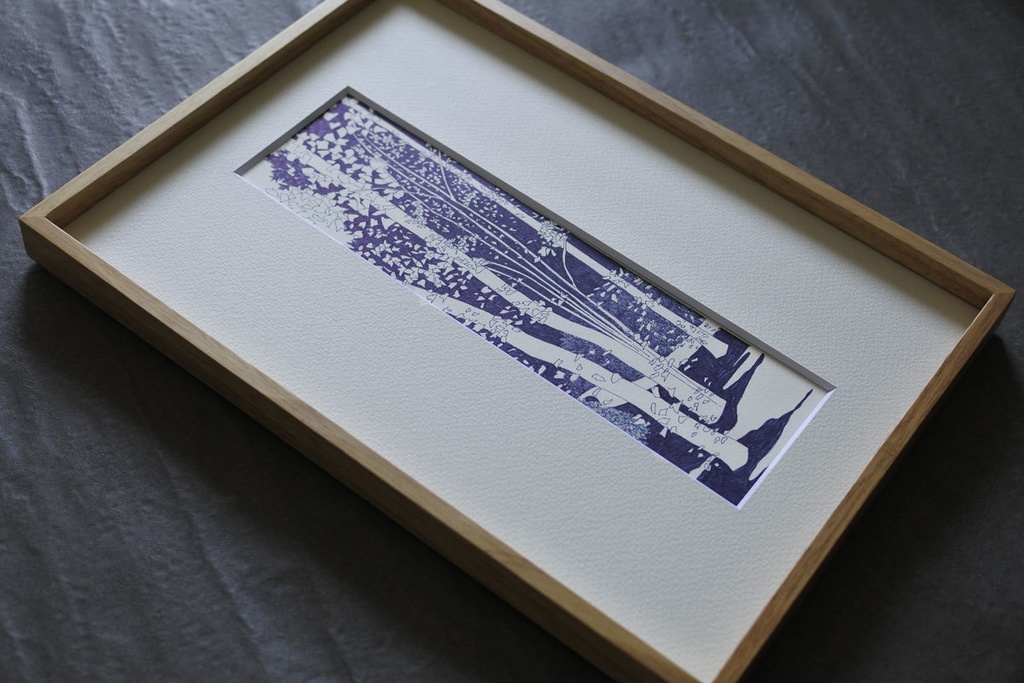 《木の絵》長方形no.3 複製画