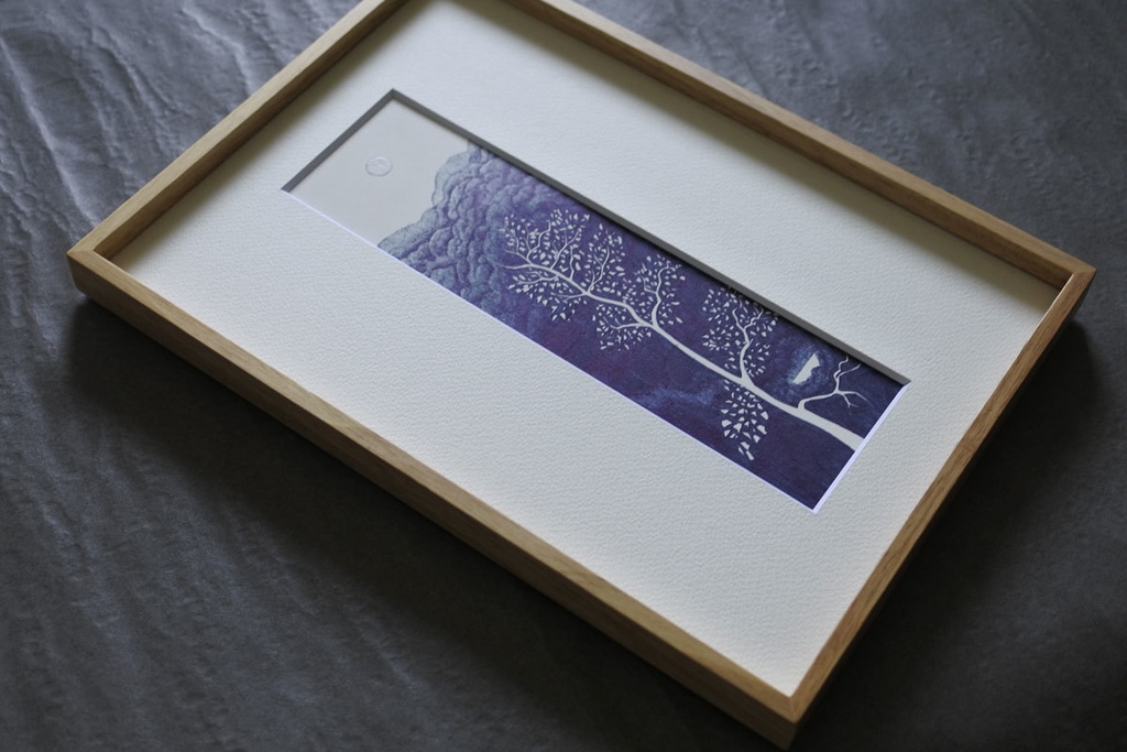 《木の絵》長方形no.6 複製画