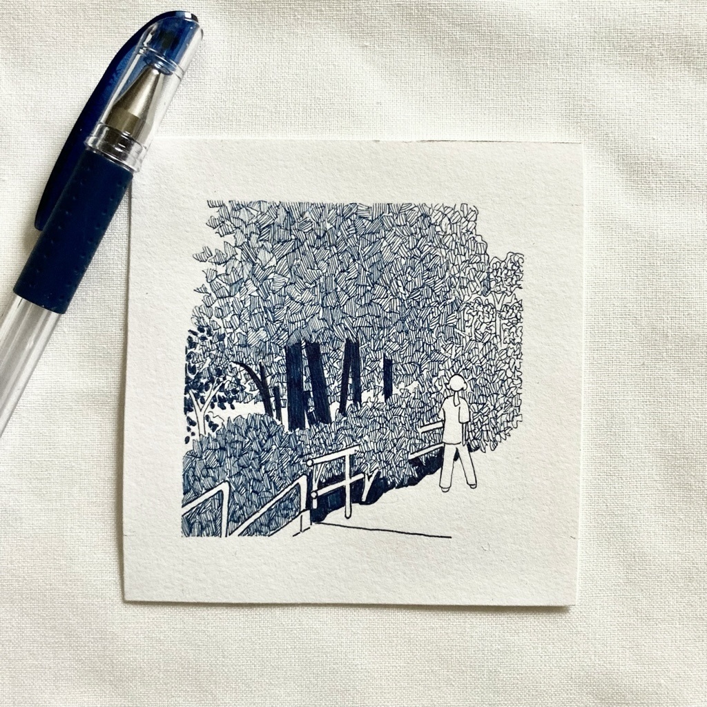 《通り道》no.2【原画】