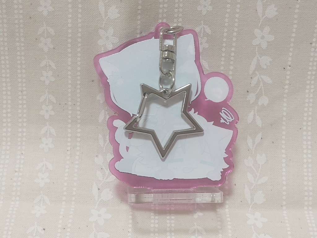 おさにゃにゃアクリルスタンドキーホルダー