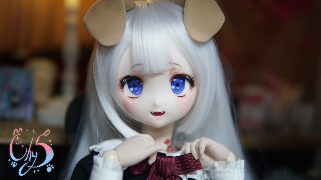 【DDH-22 sw】開口カスタムヘッド+おまけ眼球付