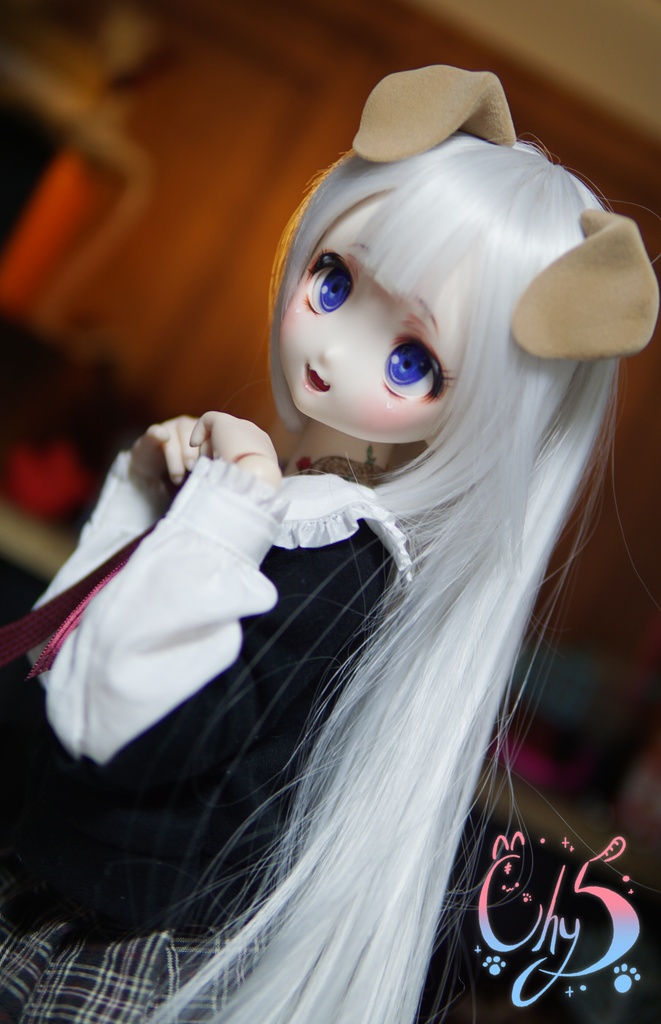 【DDH-22 sw】開口カスタムヘッド+おまけ眼球付