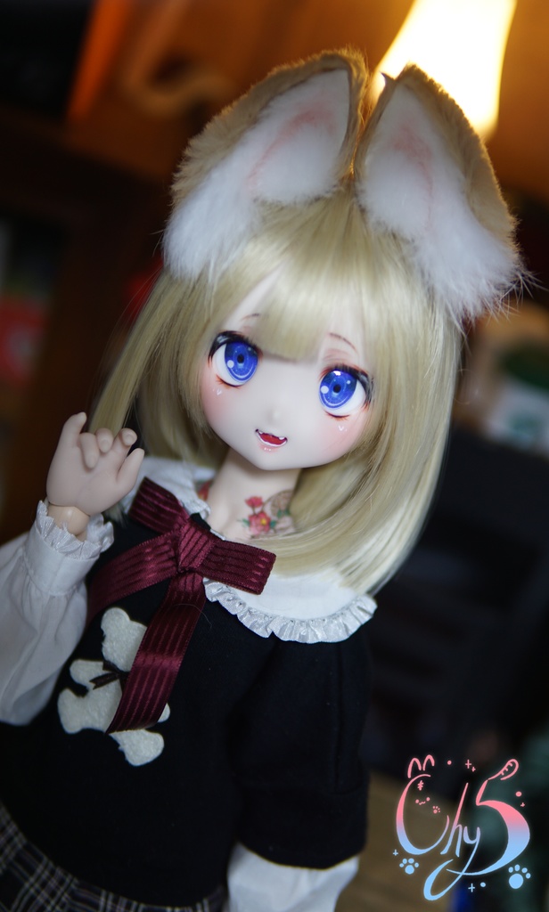 【DDH-22 sw】開口カスタムヘッド+おまけ眼球付