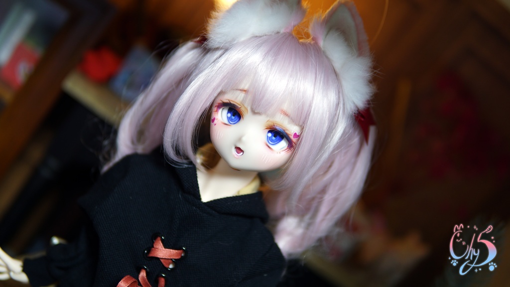 【DDH-01 sw】開口カスタムヘッド+おまけ眼球付