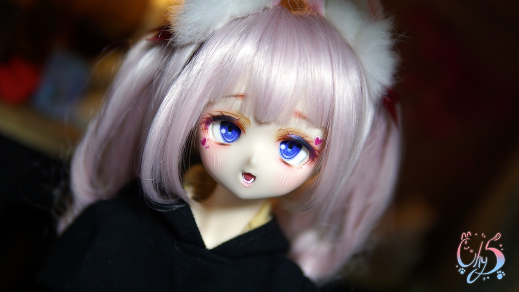 【DDH-01 sw】開口カスタムヘッド+おまけ眼球付