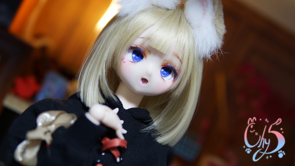 【DDH-01 sw】開口カスタムヘッド+おまけ眼球付