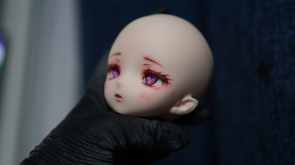 【imomodoll miko】ヘッド+おまけ眼球付