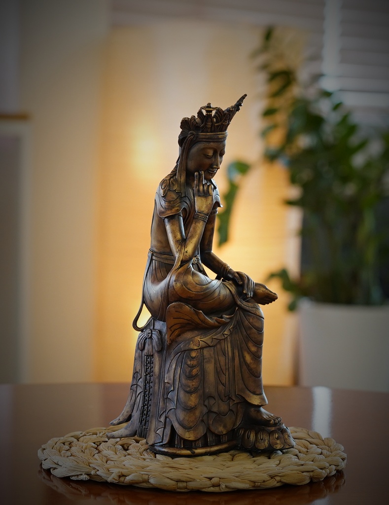 金銅弥勒菩薩半跏思惟像「78号」仏像 ガレージキット