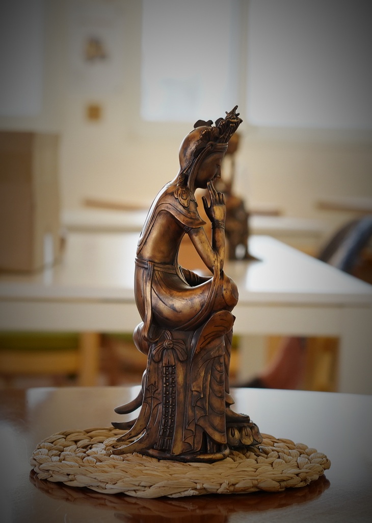 金銅弥勒菩薩半跏思惟像「78号」仏像 ガレージキット