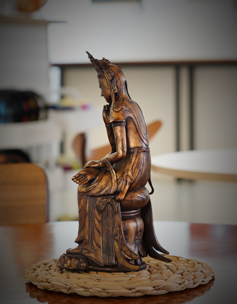 金銅弥勒菩薩半跏思惟像「78号」仏像 ガレージキット