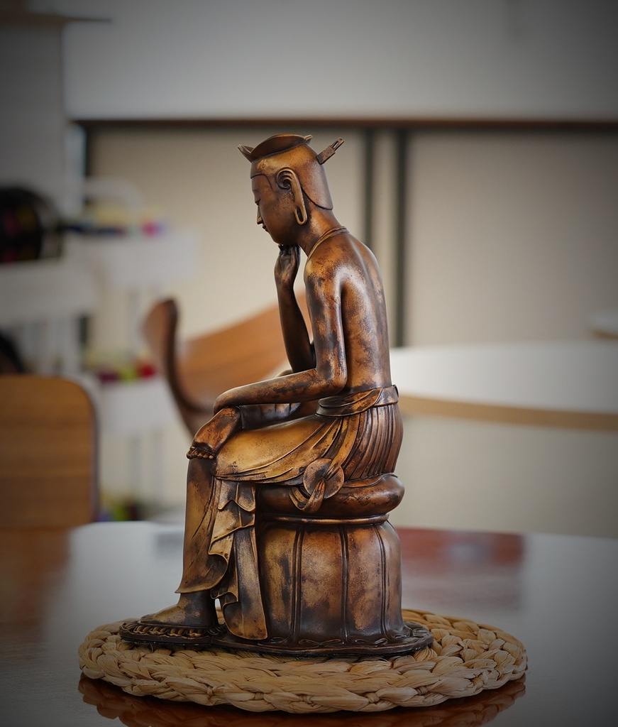 金銅弥勒菩薩半跏思惟像「83号」仏像 ガレージキット